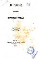 La passione poesie di Vincenzo Padula