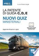 La patente di guida C, D, E