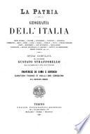 La patria; geografia dell' Italia