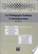 La pedagogia italiana contemporanea