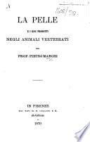 La pelle e i suoi prodotti negli animali vertebrati