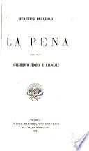 La pena nel suo svolgimento storico e razionale