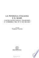 La Penisola italiana e il mare