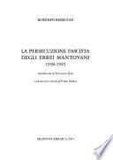 La persecuzione fascista degli ebrei mantovani