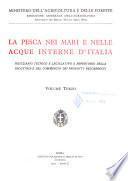 La pesca nei mari e nelle acque interne d'Italia
