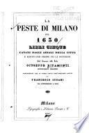 La peste di Milano del 1630