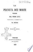 La pianeta dei morti veglie del prior Luca