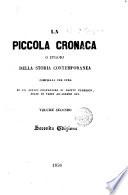 La piccola cronaca o episodj della storia contemporanea