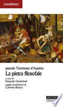 La pietra filosofale. Ediz. latina e italiana