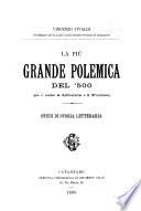 La più grande polemica del '500