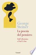 La poesia del pensiero. Dall'ellenismo a Paul Celan
