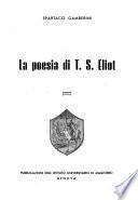 La poesia di T.S. Eliot