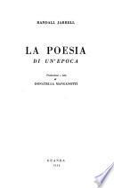 La poesia di un'epoca