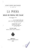 La poesia esplicata nei principali poeti italiana