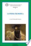 La poesia filosofica