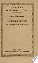 La poesia inglese dall’estetismo al simbolismo