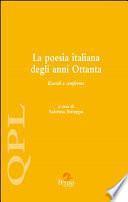 La poesia italiana degli anni Ottanta