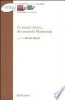 La poesia italiana del secondo Novecento