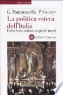 La politica estera dell'Italia