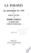 La Polognia e sua rivoluzione nel 1380 [sic]