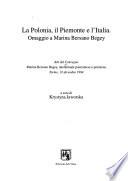 La Polonia, il Piemonte e l'Italia