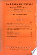 La porta orientale rivista mensile di studi giuliani e dalmati