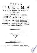 La pratica della mercatura scritta da Francesco Balducci Pegolotti
