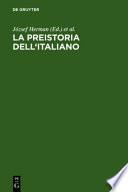 La preistoria dell'italiano