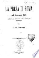 La presa di Roma nel Settembre 1870