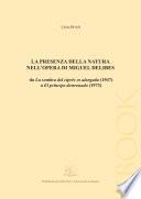 La Presenza della Natura nell'Opera di Miguel Delibes