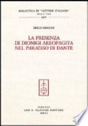 La presenza di Dionigi Areopagita nel Paradiso di Dante