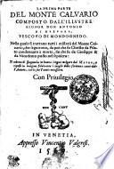 LA PRIMA PARTE DEL MONTE CALVARIO