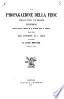 La propagazione della fede