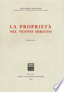 La proprietà nel nuovo diritto