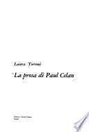 La prosa di Paul Celan
