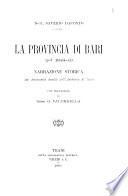 La provincia di Bari nel 1848-49