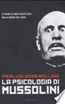 La psicologia di Mussolini