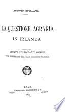 La questione agraria in Irlanda
