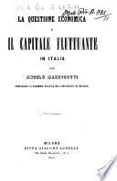 La Questione economica e il capitale fluttuante in Italia