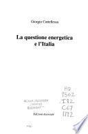 La questione energetica e l'Italia
