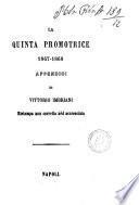 La quinta promotrice 1867-1868