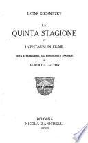 La quinta stagione