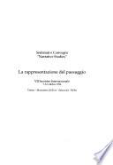 La rappresentazione del paesaggio