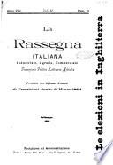 La rassegna agraria, industriale, commerciale, letteraria, politica, artistica