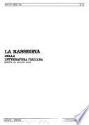 La Rassegna della letteratura italiana