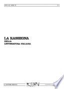 La Rassegna della letteratura italiana