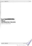 La Rassegna della letteratura italiana