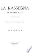 La Rassegna internazionale