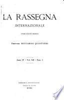 La Rassegna internazionale