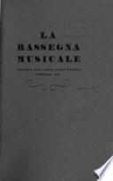 La Rassegna musicale